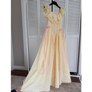 Rare American Vintage corset dress